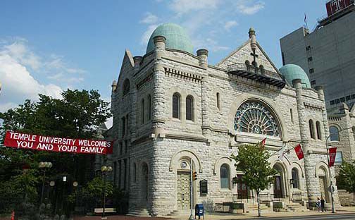 天普大學校景1 天普大學校景1